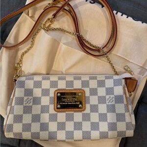 Louis Vuitton Eva Bag Damier Azur Excellent Condition